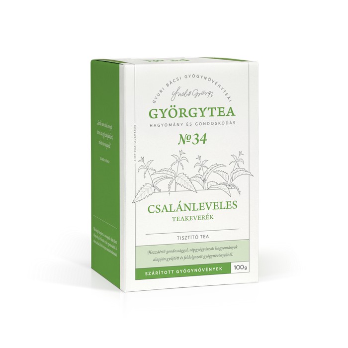 Csalánleveles teakeverék (Tisztító tea) 50g - Györgytea Webáruház